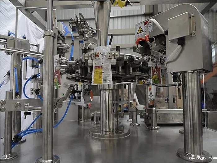 给袋式粉剂自动包装机生产线