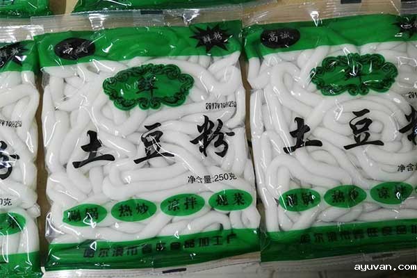 土豆粉生产工艺流程